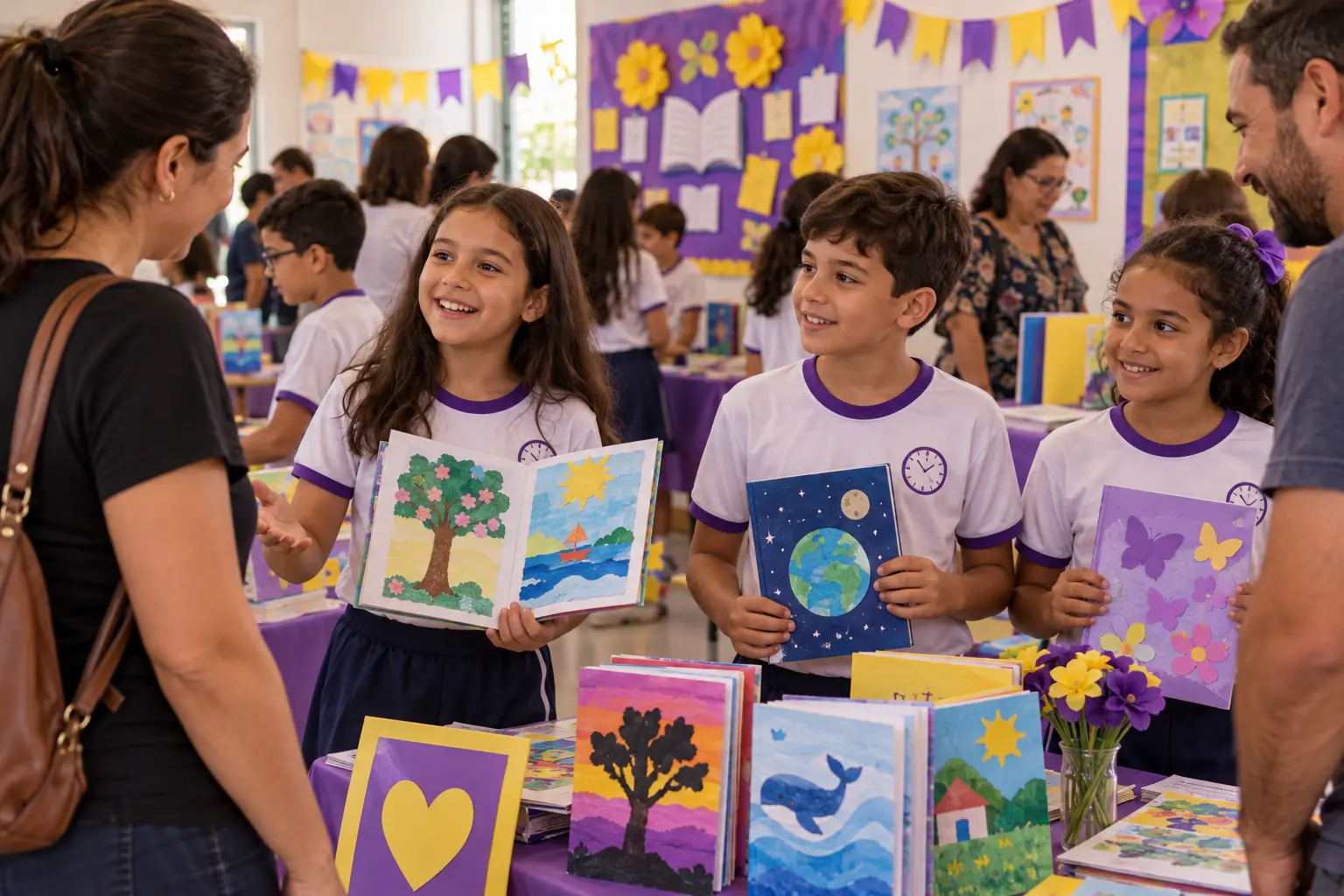 Feira Literária da Escola Kairós